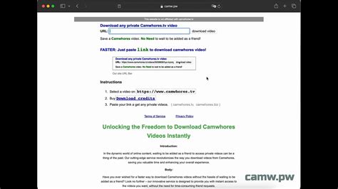 how to watch camwhores videos|Camwhores.tv video bypass : r/Piracy